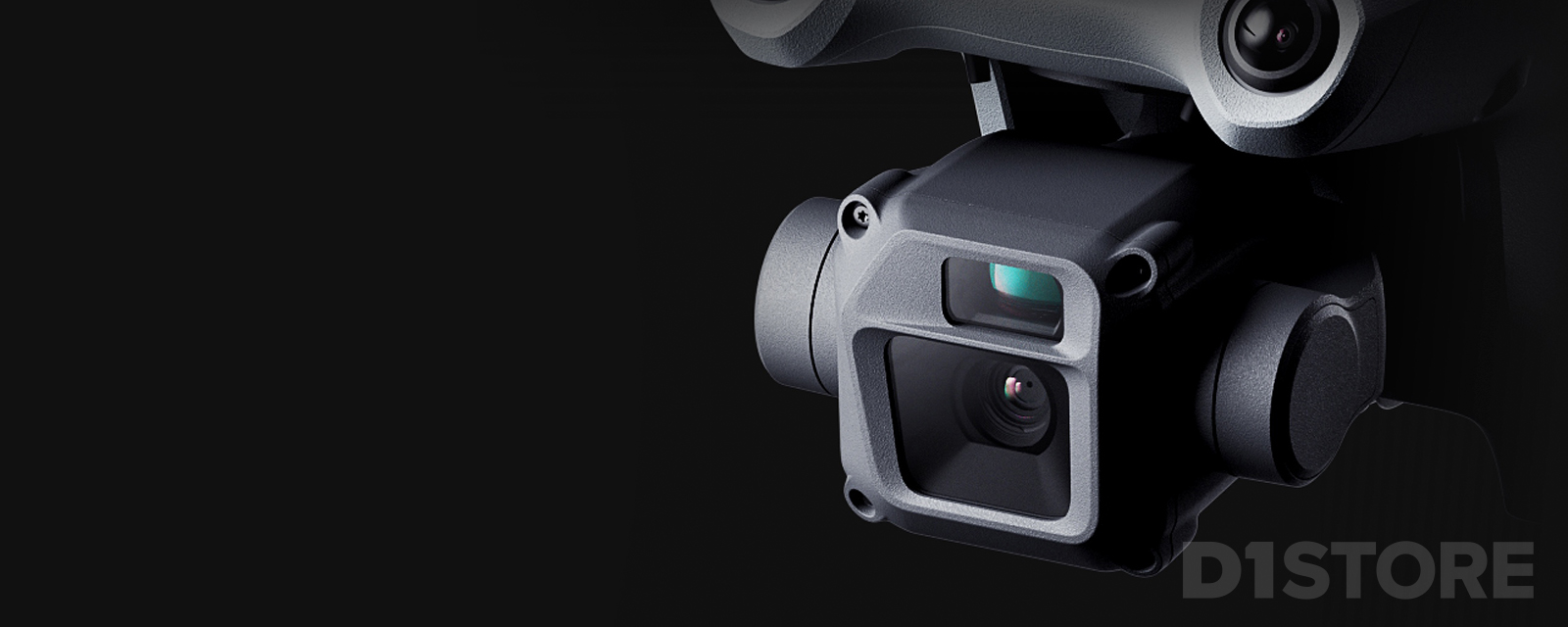 Close up image of the Matrice 3D drone camera